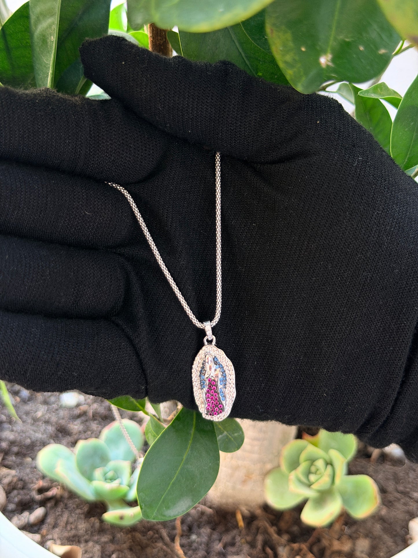 Collana Con Madonnina Guadalupe