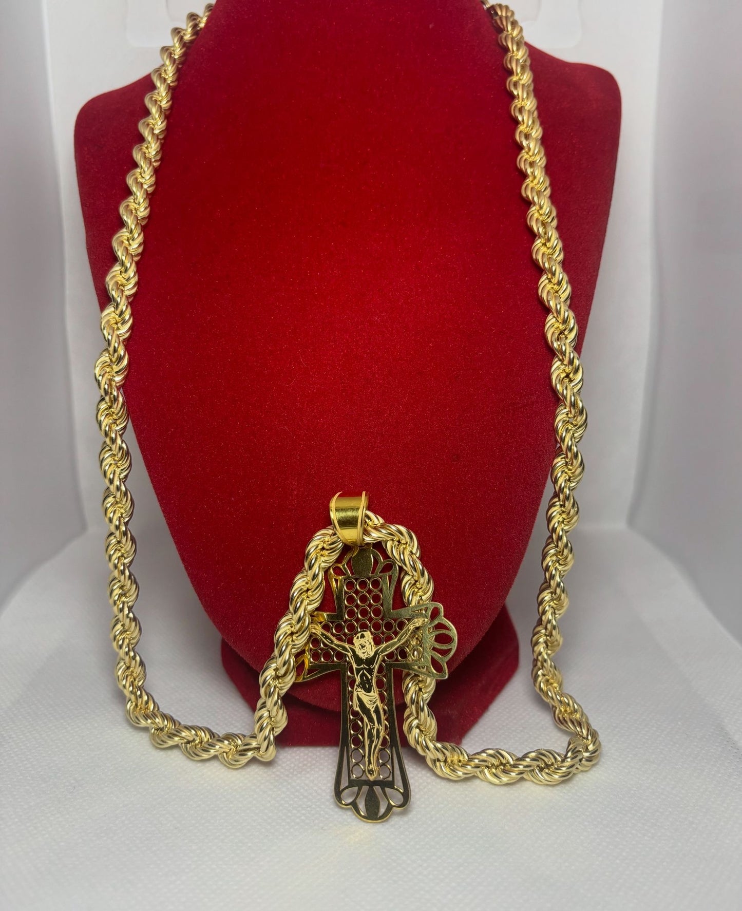 CORDA 5° MISURA CON CROCE DEL PAPA