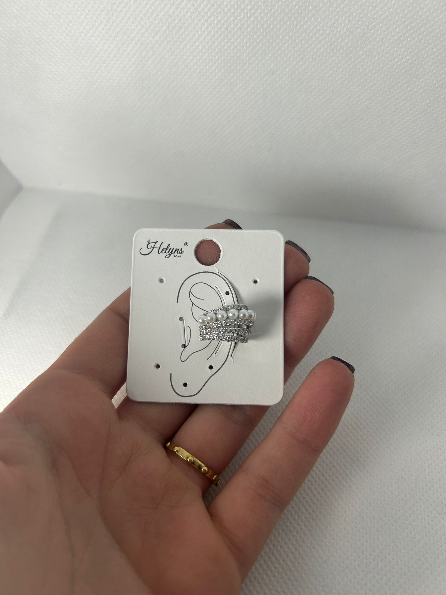 EAR CUFF CON PERLE MOD.SWA