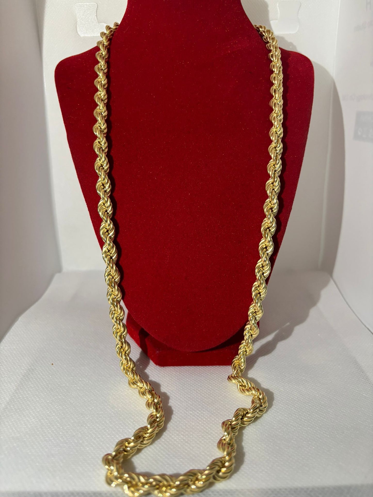 COLLANA CORDA 5° MISURA ARGENTO 925