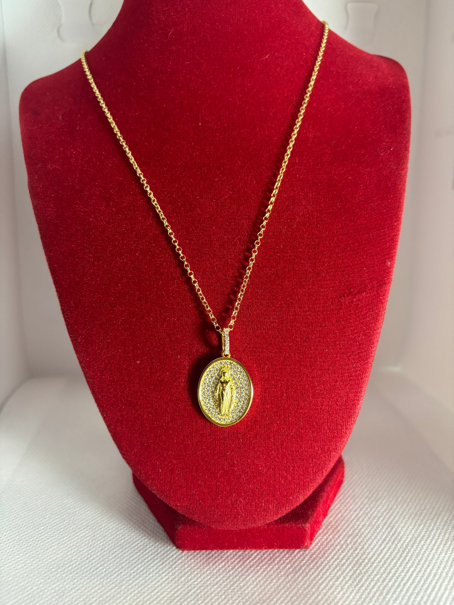 COLLANA ROLO' CON MADONNINA