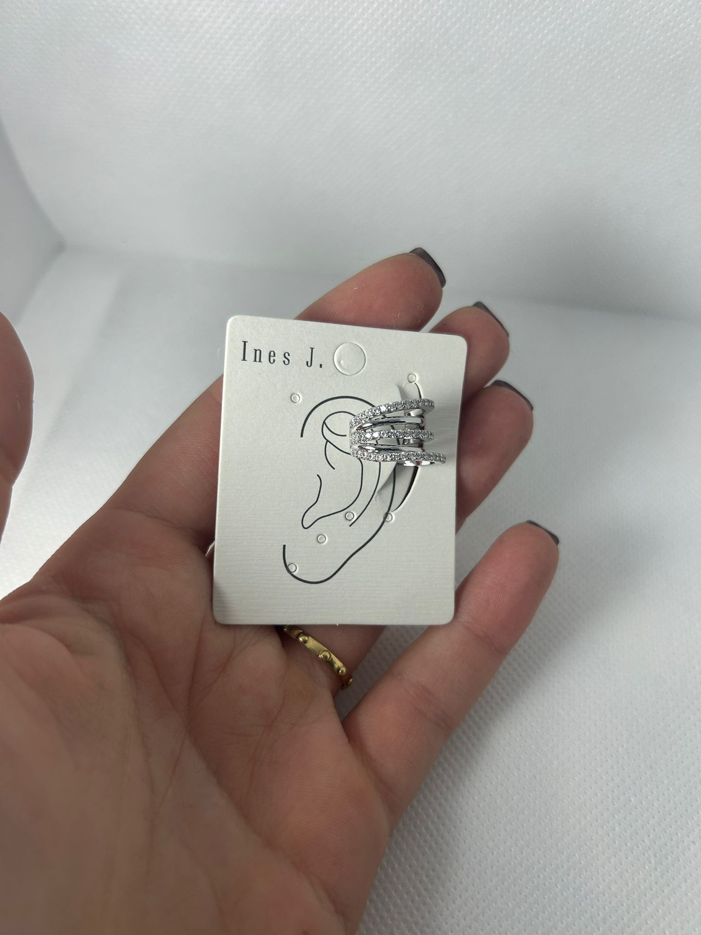 EAR CUFF RE CARLO SILVER