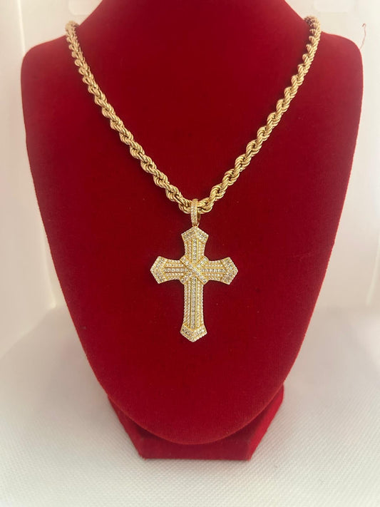 Corda 70 cm+Croce Mod.Geolier 1.0