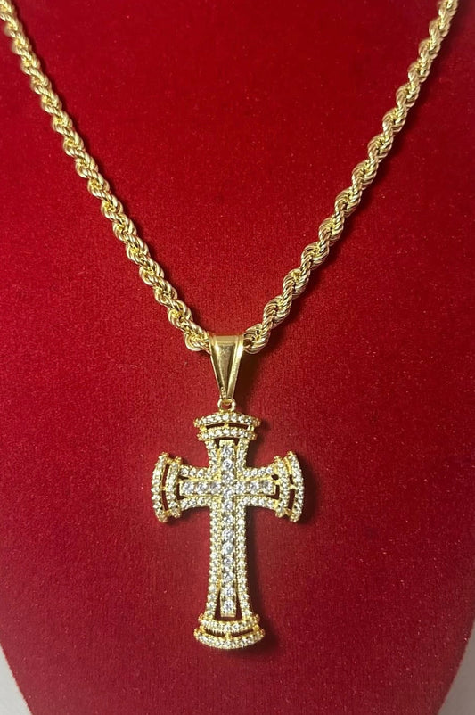 Corda 70 cm+ Croce Mod.Sfera Ebbasta