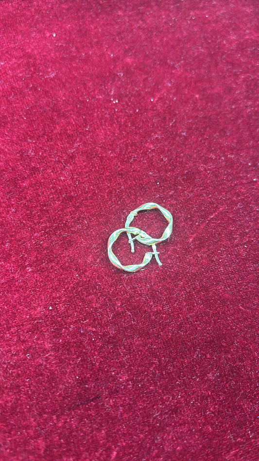 ORECCHINI TORCHON ORO 18KT