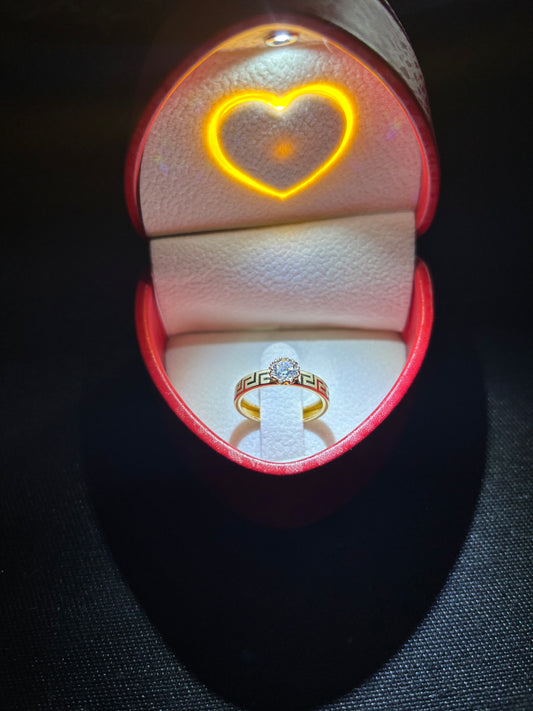 ANELLO GRECA ORO18KT