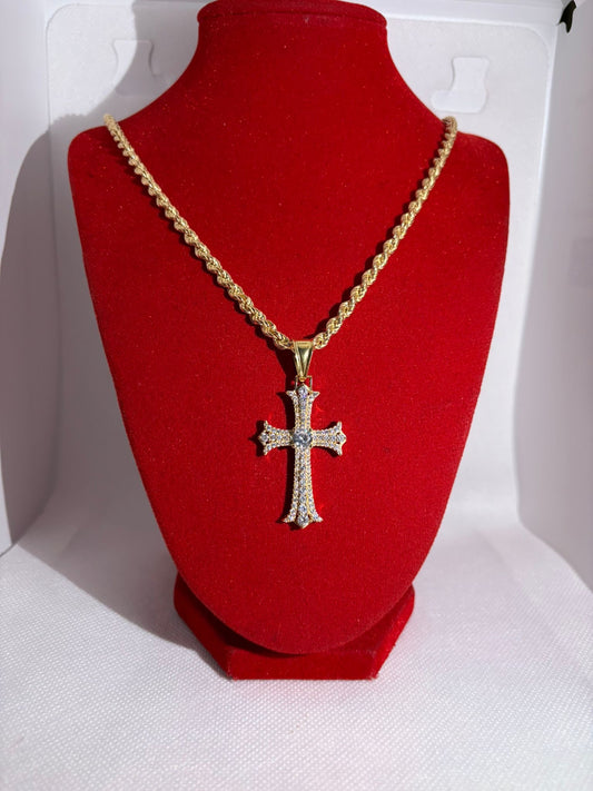 Corda 70 cm+ Croce Simil Geolier 2.0