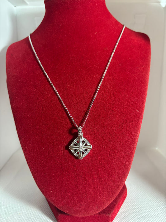 COLLANA ROLO' CON ROSA DEI VENTI