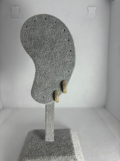 ORECCHINI A CERCHIO DORATI