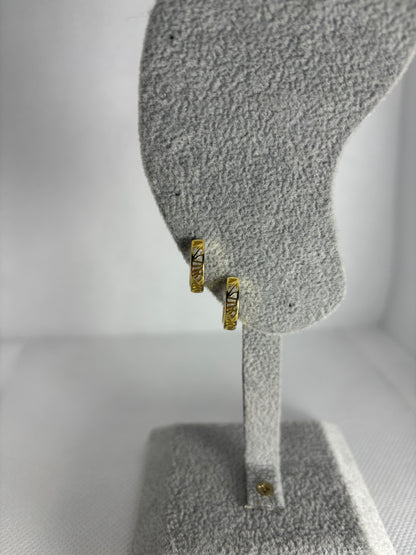 ORECCHINI A CERCHIO DORATI